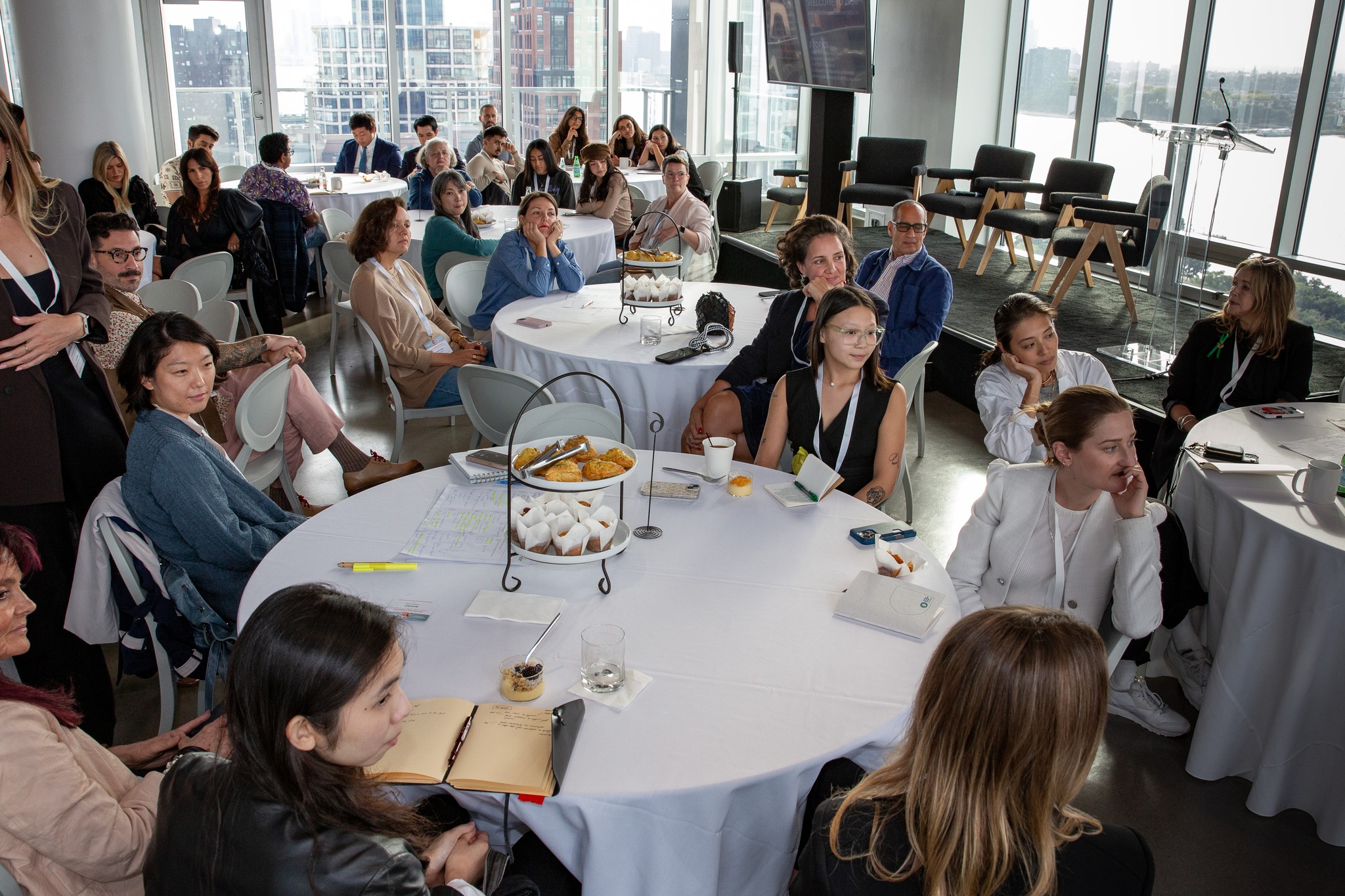 Participants building workplace skills